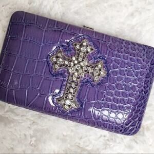 A771-H • Hananel Frame Wallet with Checkbook Holder